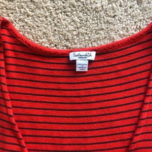 Splendid striped mid length dress